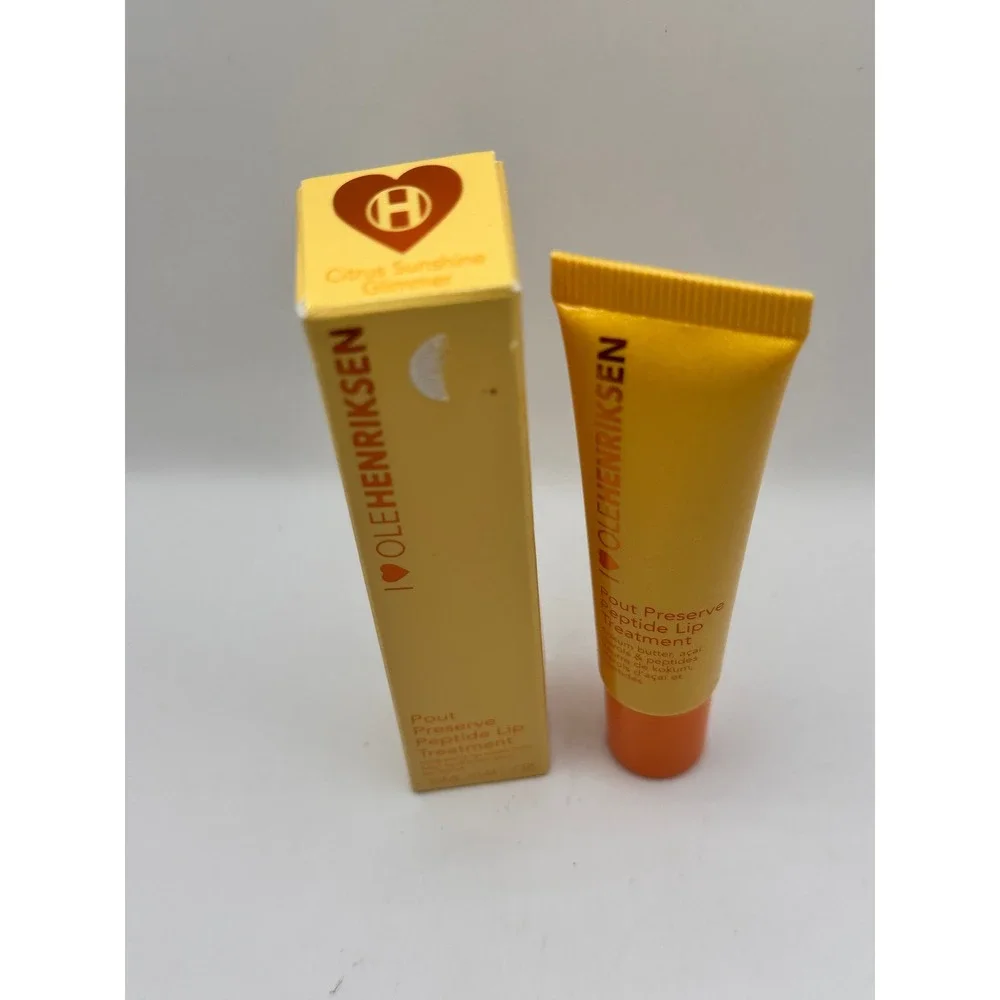 Ole henriksen Peptide Lip Treatment Citrus Sunshine Glimmer NEW